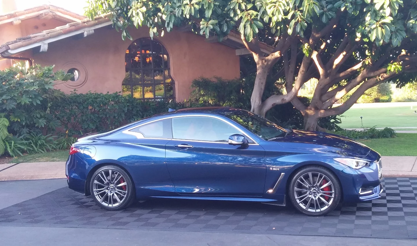 One of several of our drive options during the Infiniti-hosted 2017 Q60 event