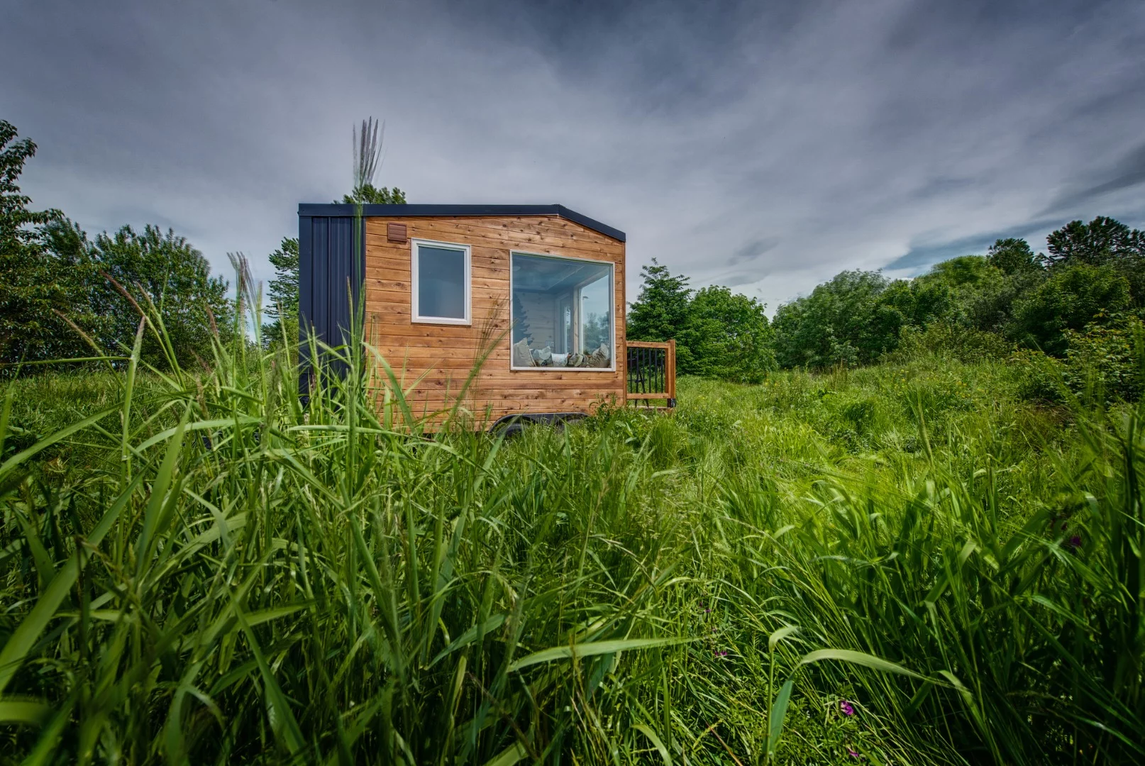 The Acorn is insulated with Rockwool