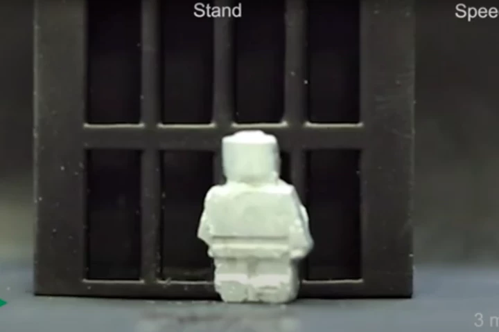 A humanoid "robot" made of a phase-change material shifts from solid and liquid to escape jail, in just one demonstration of the new tech
