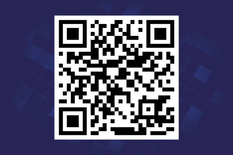 Tiny QR code achieved using electron microscope technology