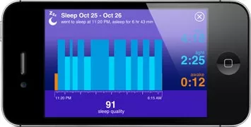 UP sleep tracking