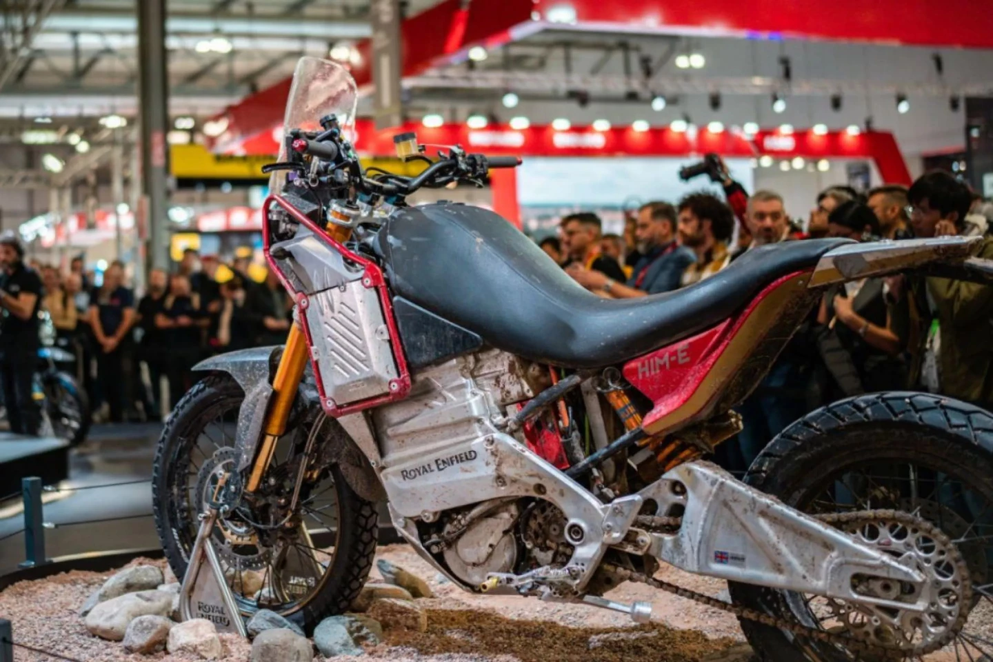 The Him-E was first unveiled at EICMA 2023, and even then Royal Enfield noted it was simply a platform and not a concept bike