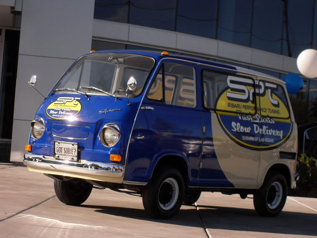 The 66mpg blast from the past - SPT delivery van