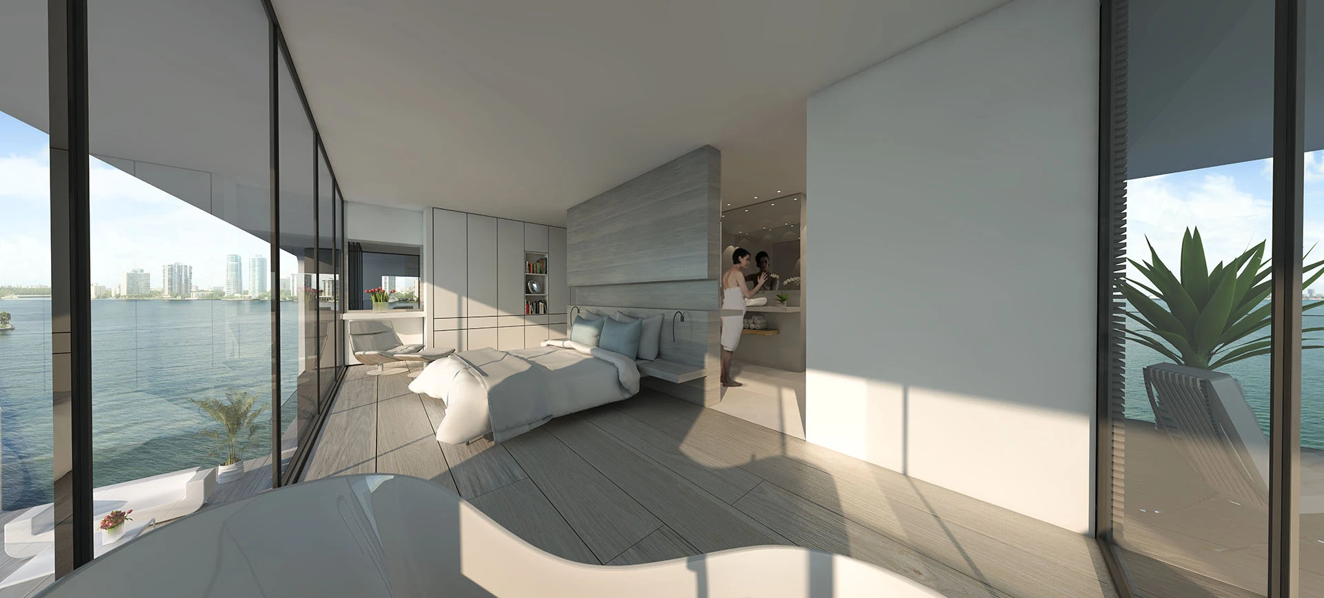 Arkup liveable yacht concept: hyper-modern design