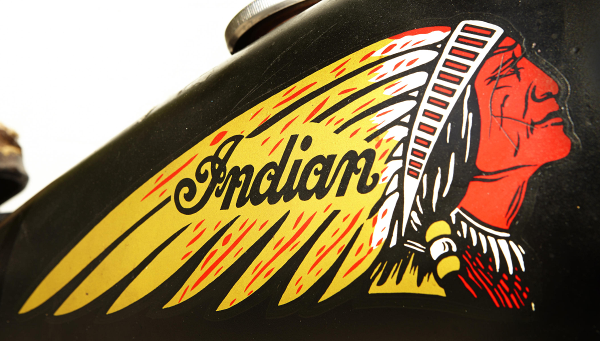 McQueen's unrestored 1936 Indian Chief. Just as he last rode it.