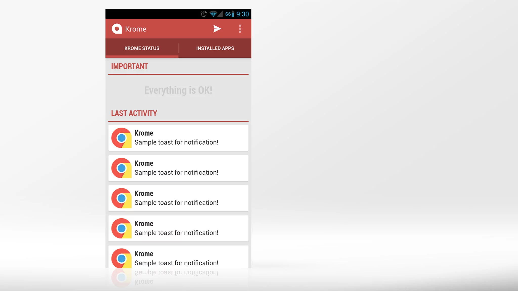 Krome puts Android notifications into your PC's Chrome browser