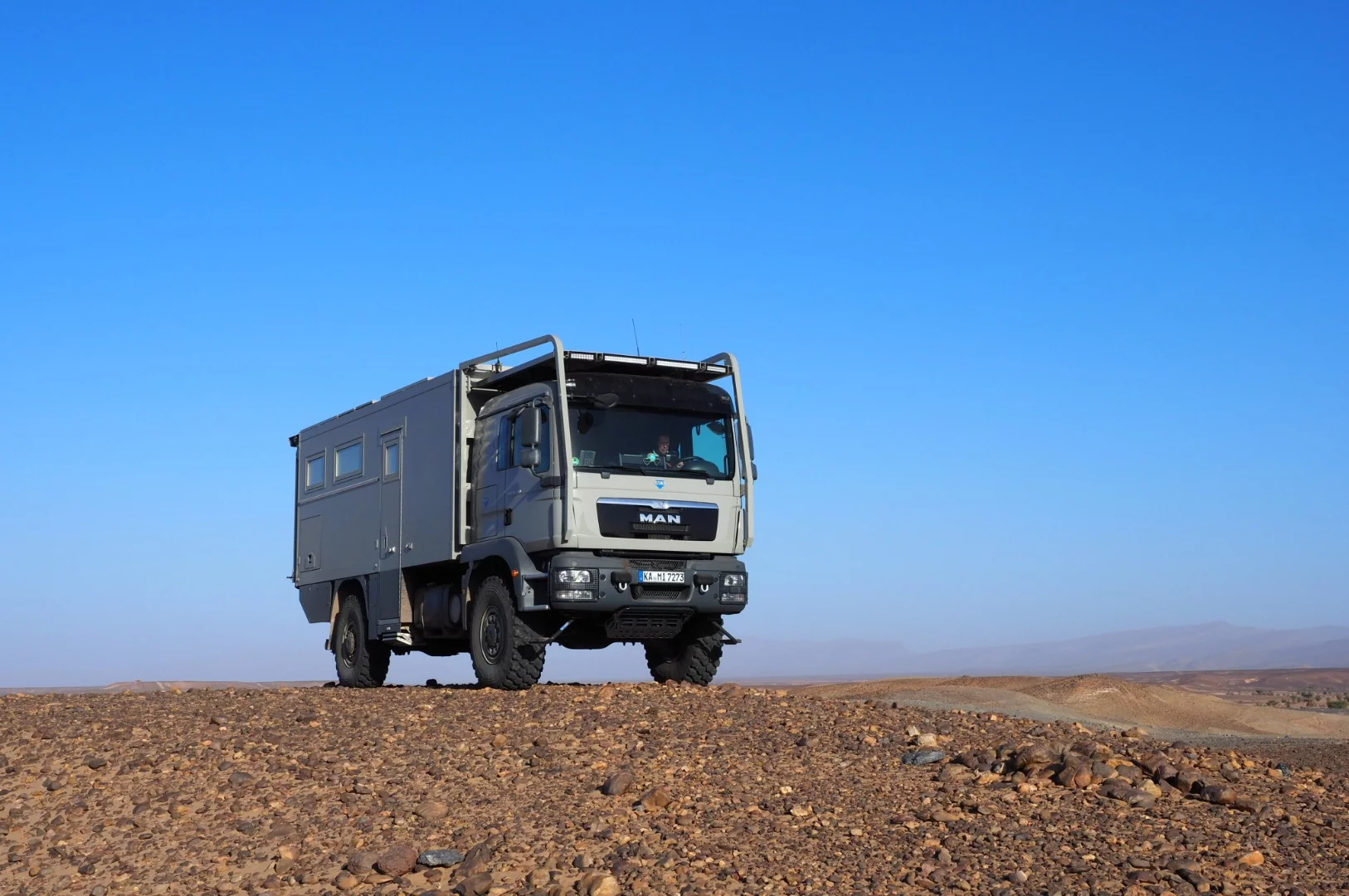 Unicat doesn't mess around when it comes to big, burly expedition vehicles, and the MAN MD57 is no exception