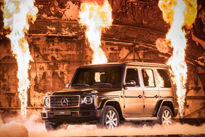 The new Mercedes G-Class: the iconic boxy shape remains unchanged, but there's big advances in comfort, refinement and intelligence