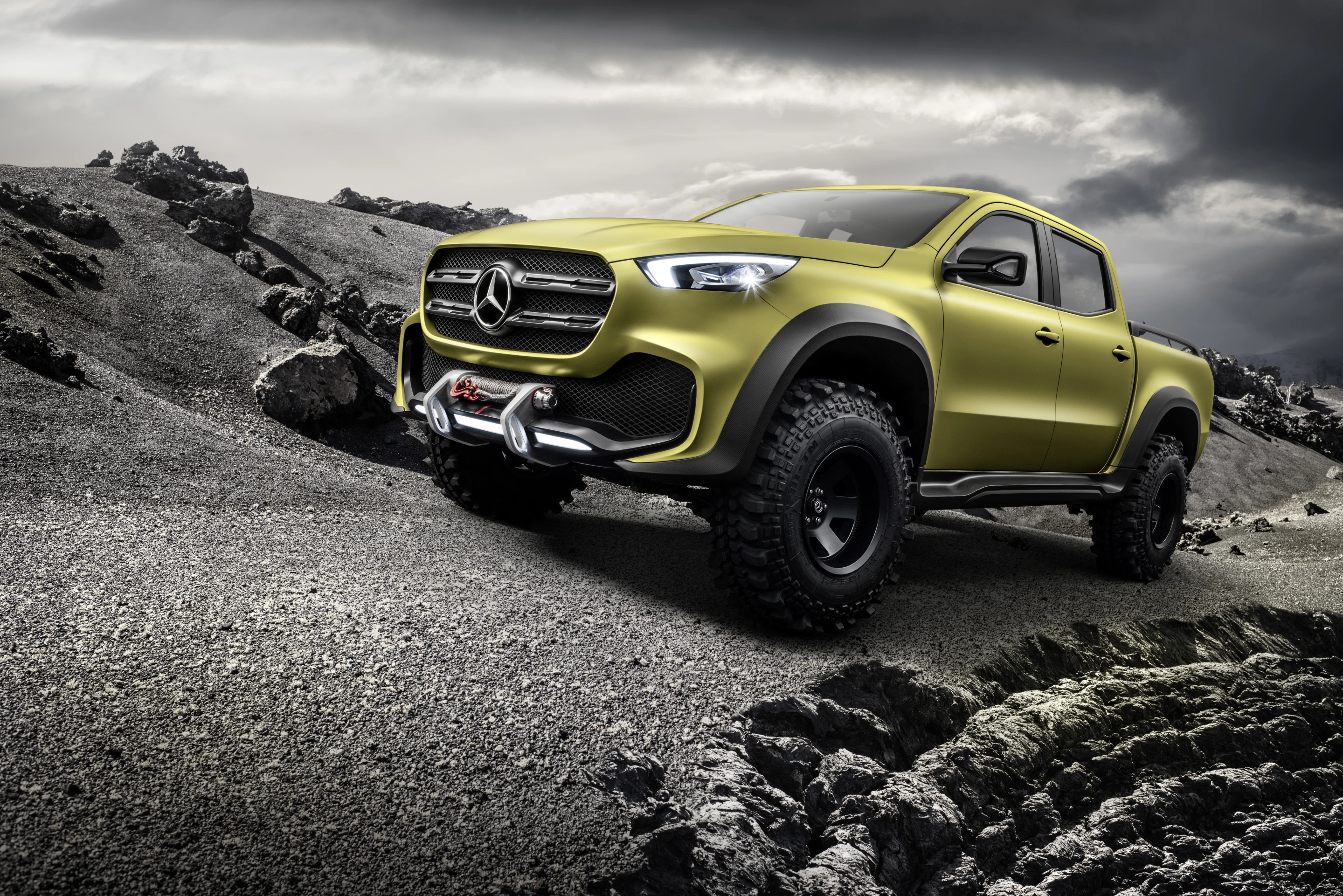 The Powerful Adventurer Mercedes X-Class is designed for rugged off-roading
