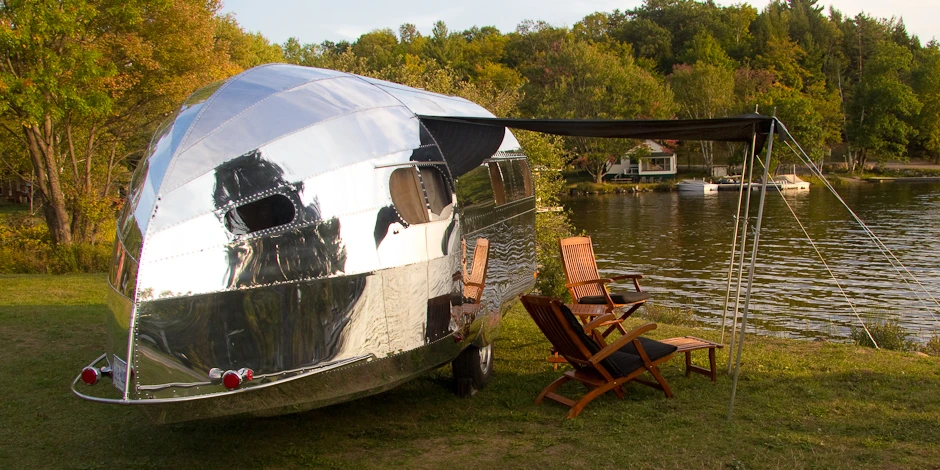 The Bowlus Road Chief with canopy