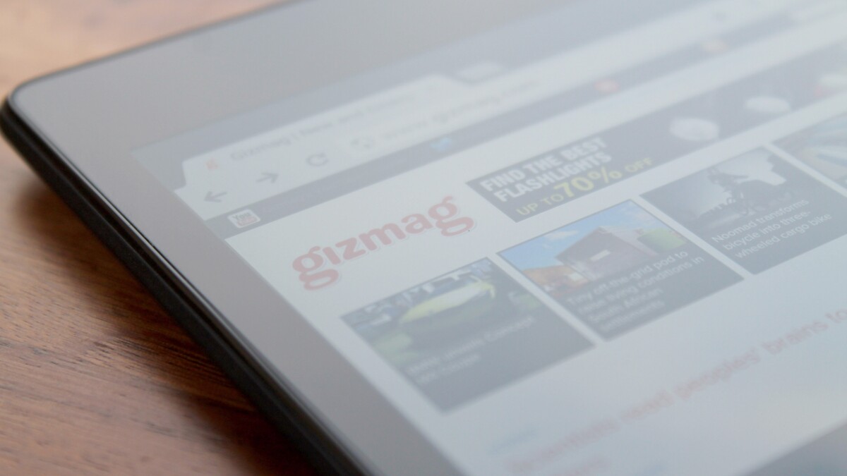 That 323 PPI display is as sharp a tablet display as you'll see ... for now