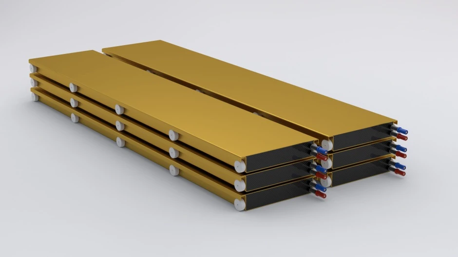 The QBEAK's battery pack will receive charge from an onboard MECc fuel cell