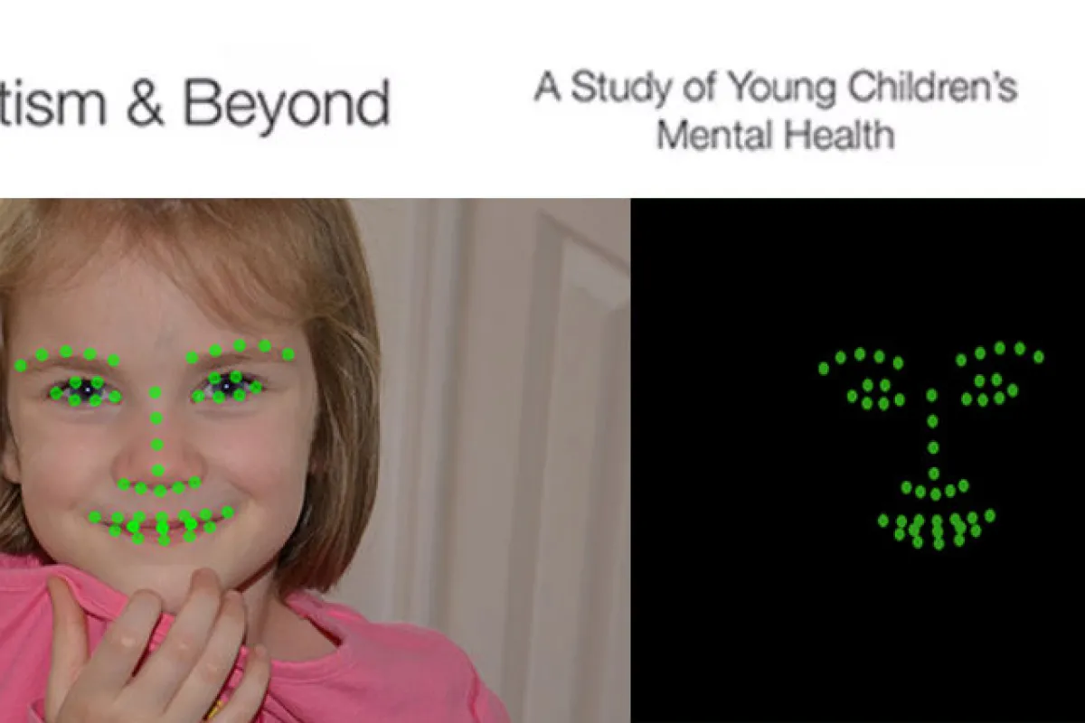 The app tracks key facial features and is capable of anonymizing participants