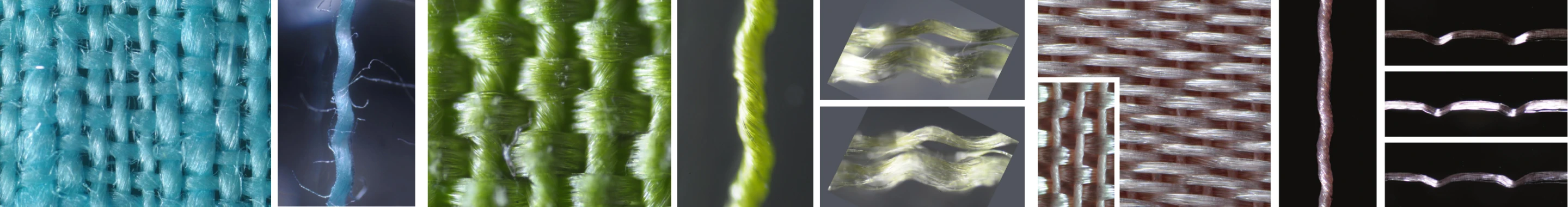 Threads were analyzed under a microscope (Image: Iman Sadeghi, et. al/Jacobs School of Engineering/UC San Diego)