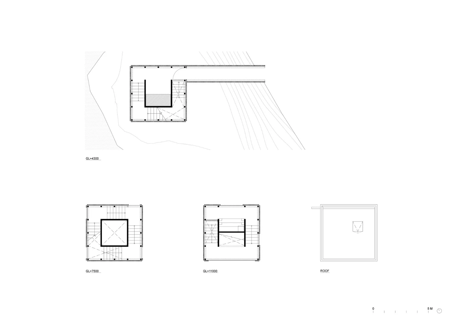 Architectural drawing of the Periscope Tower