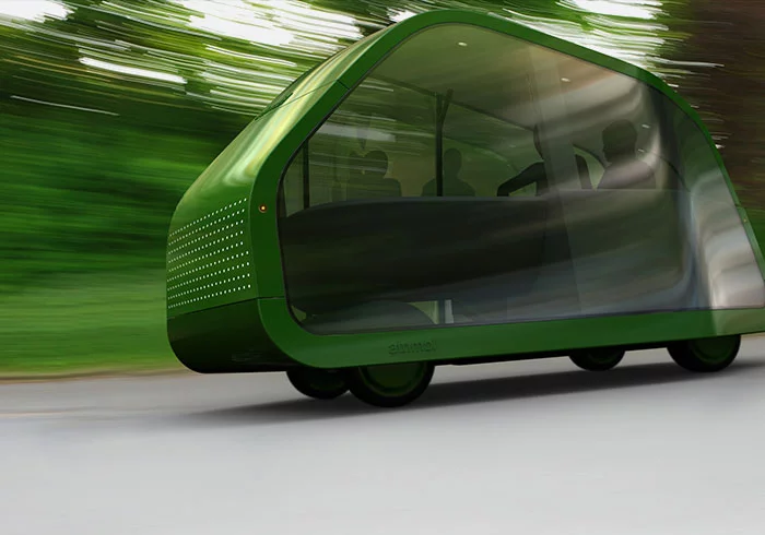 Each of the wheels on the Autonomobile will have its own electric hub motor