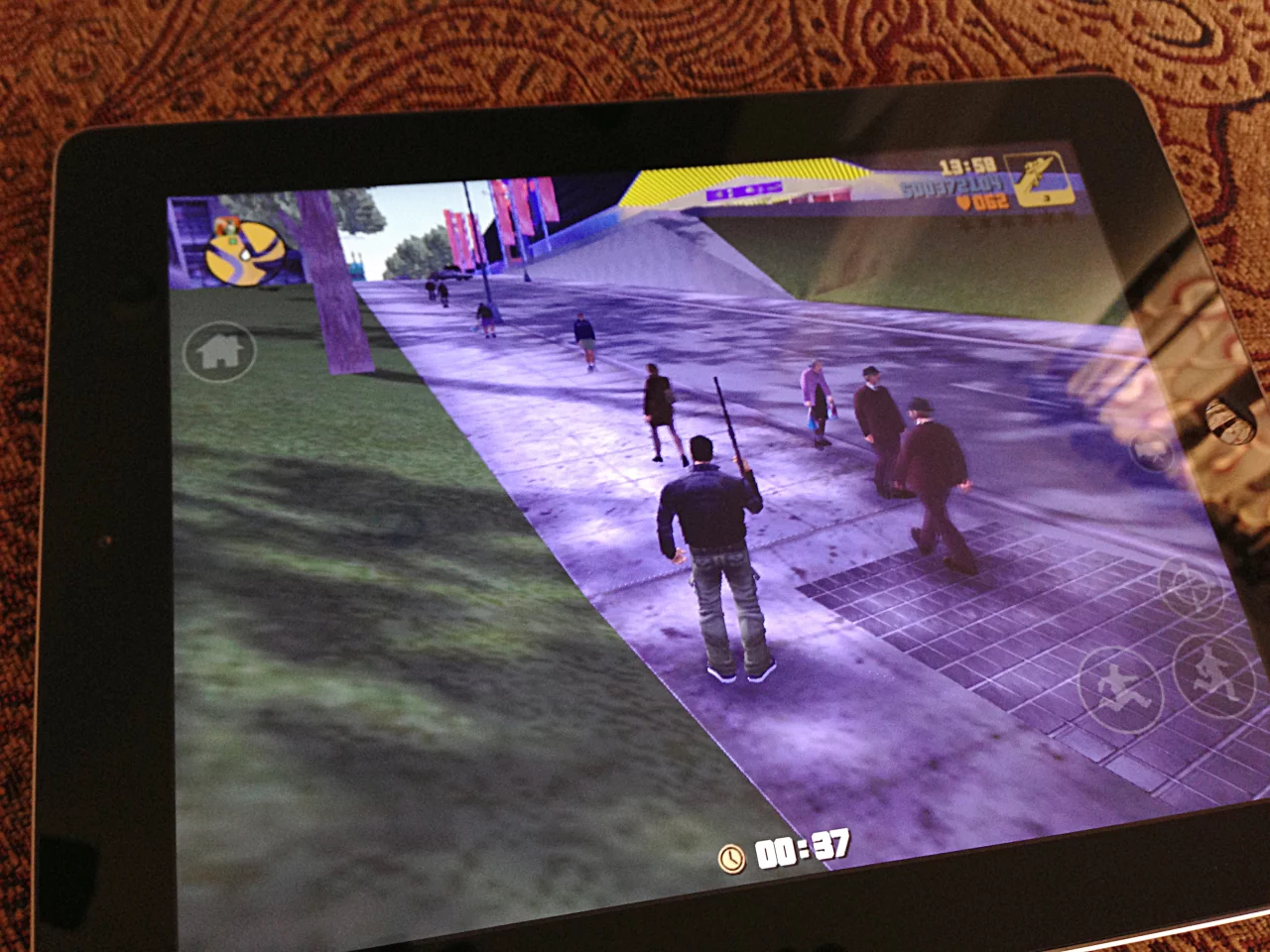 The iPad 4 blazed through GTA 3