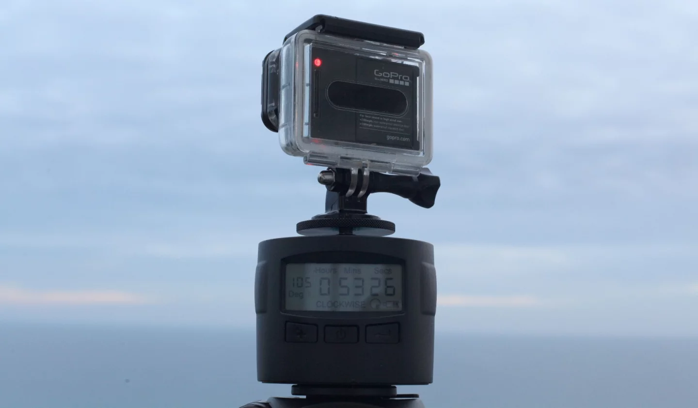 The TurnsPro rotating mount can be used to create more interesting time lapse videos