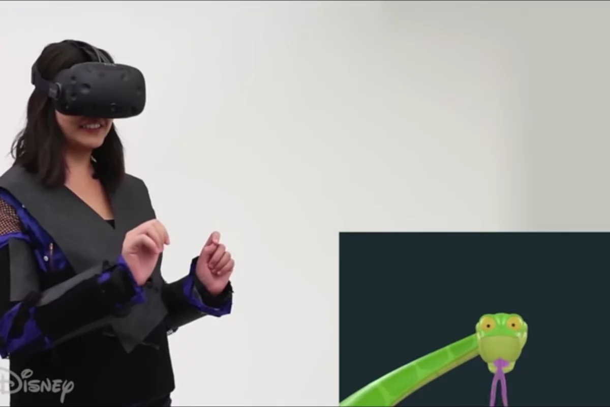 Disney Research's Force Jacket is a wearable device that can give detailed haptic feedback to VR games, including the feeling of a snake coiling itself around you