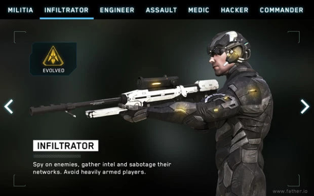 Father.IO includes several different player classes to suit different play styles and skill levels