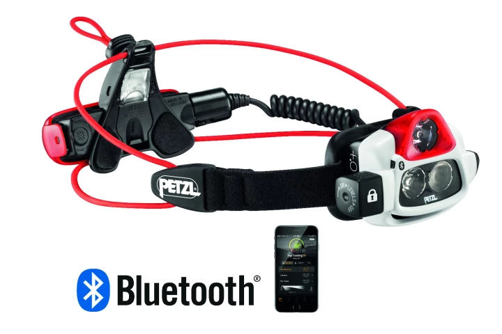 Petzl adds Bluetooth connectivity to its Nao headlamp