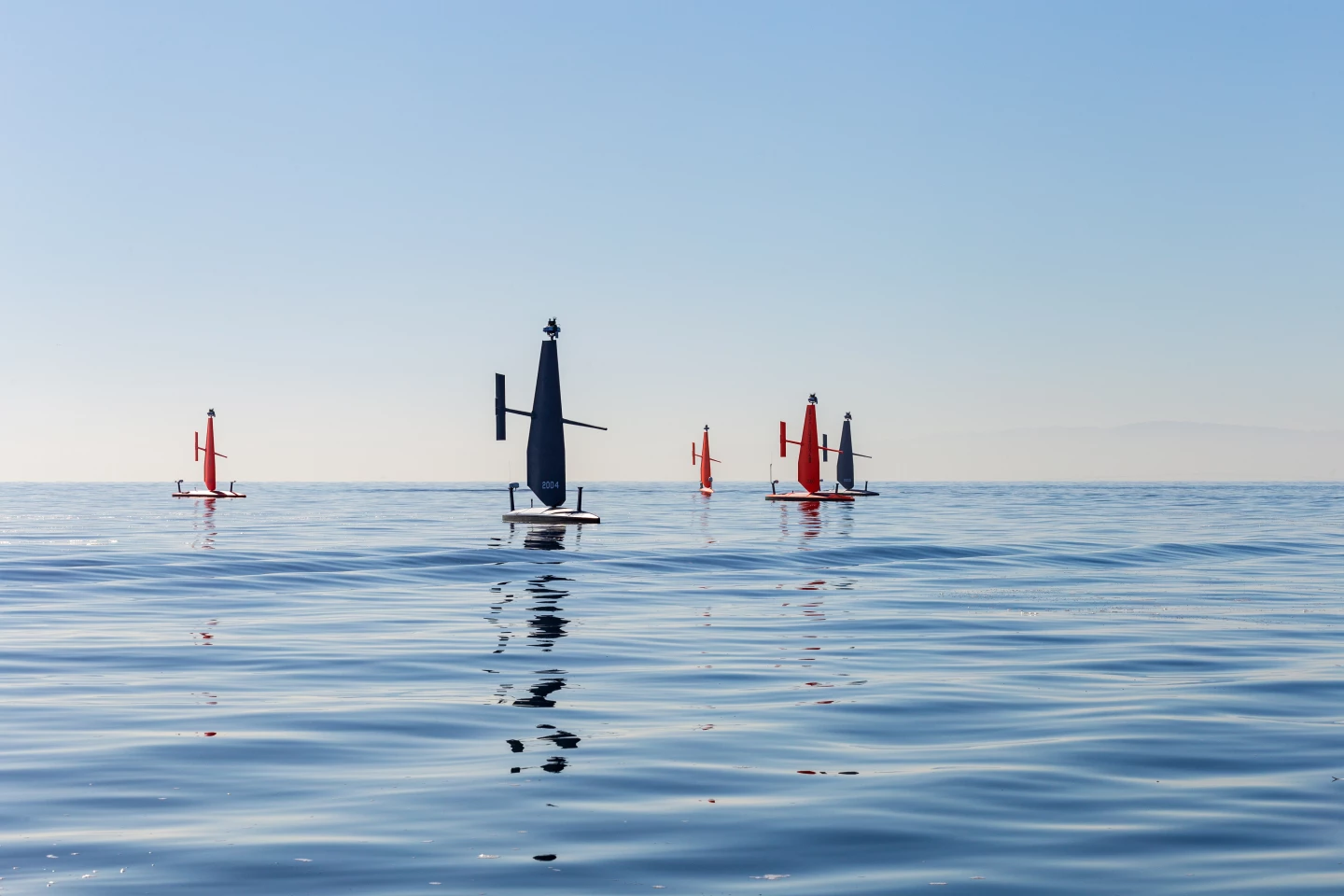 The Saildrone Voyager, which is primarily propelled by wind and features photovoltaic cells to power onboard electronics, has been engaged in sea trials since late 2022