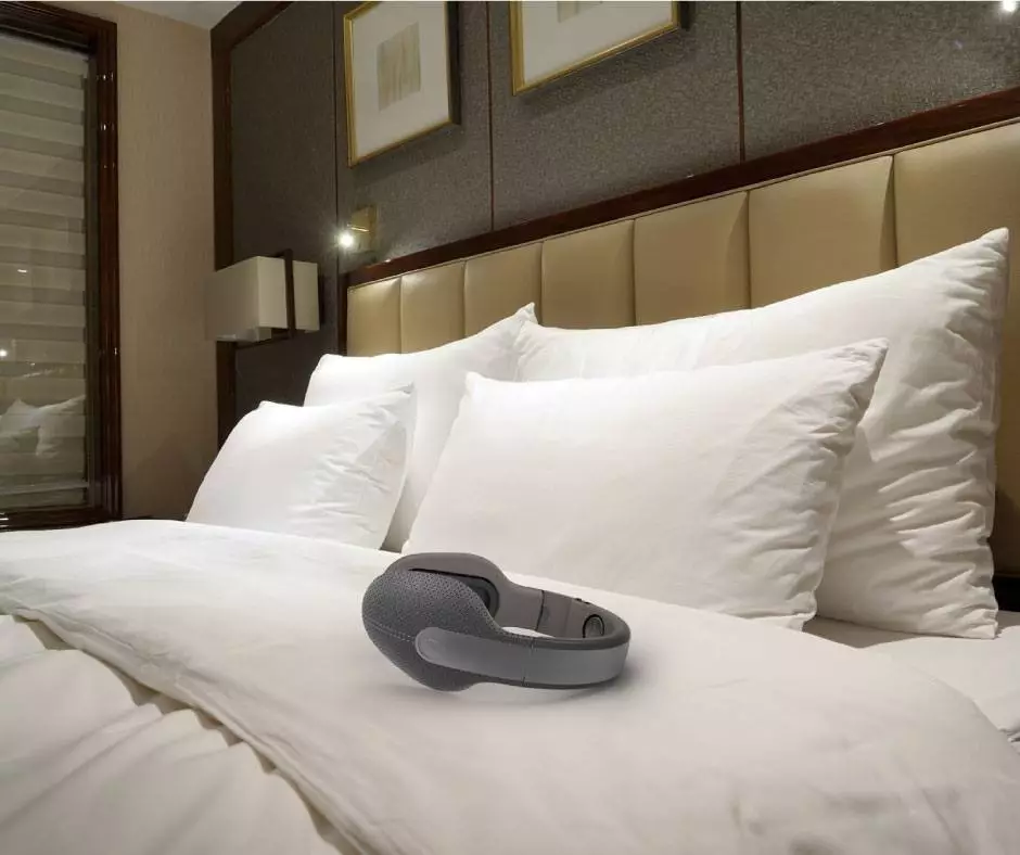 Kokoon says that high-tech pillows and sports shows provided the inspiration for its comfort-oriented, Bluetooth headphones