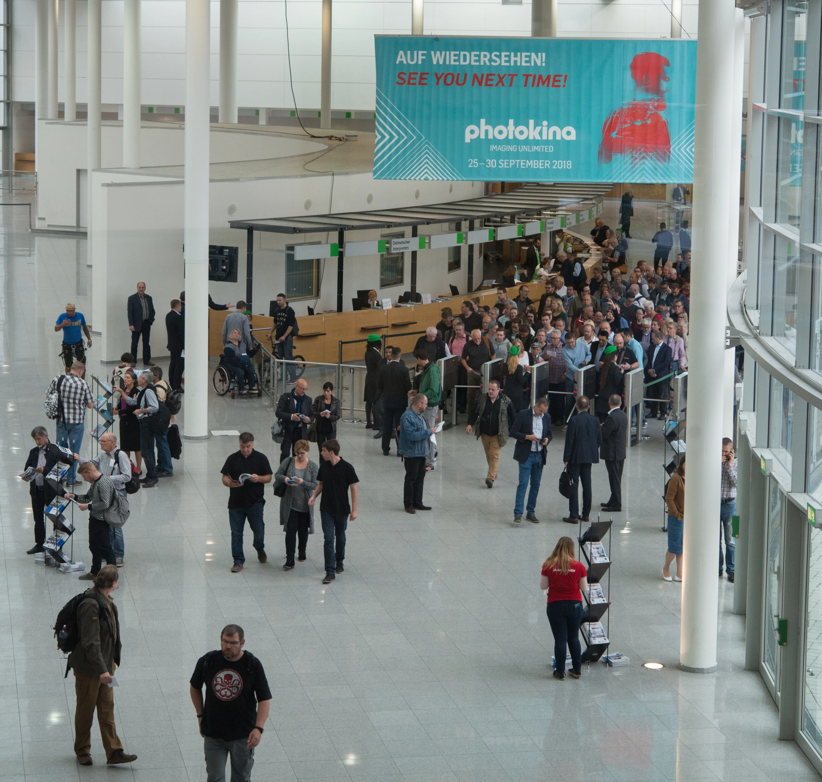It was time for us to leave Photokina