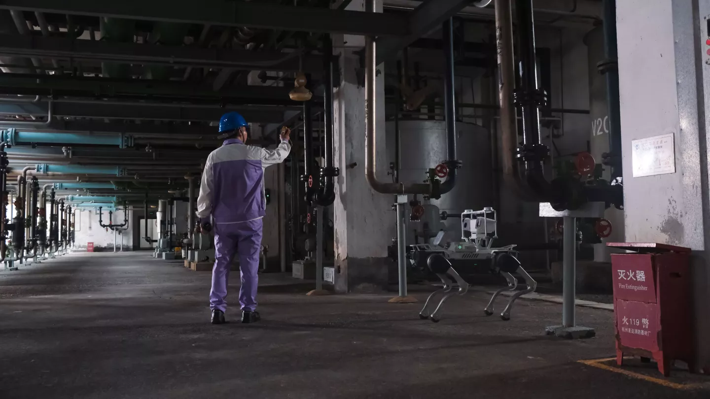 X30 quadruped can better protect the safety of collaborative personnel and equipment