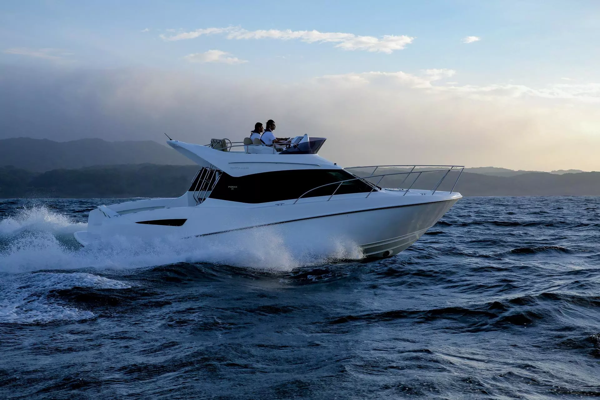 The Ponam-31 is Toyota's latest boat