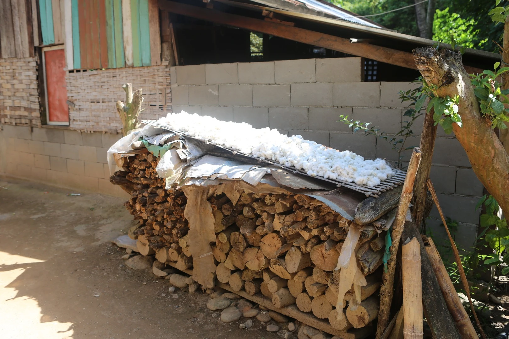 Yes, that's cotton drying
