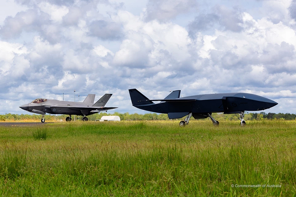 The Ghost Bat is designed to work with conventional fighters