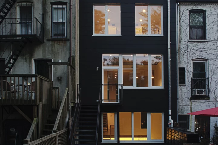 Tighthouse is a refit of an existing NYC row house (Photo: Hai Zhang)