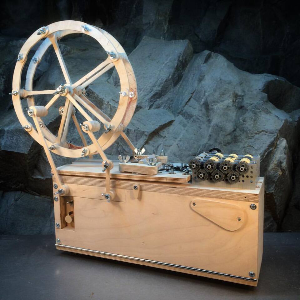 Mechanical music box joins the band