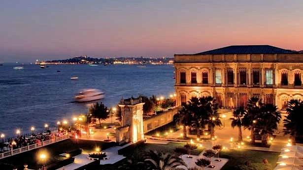 Istanbul's plush Çırağan Palace Kempinski hotel,site of the 2012 World Superyacht Awards