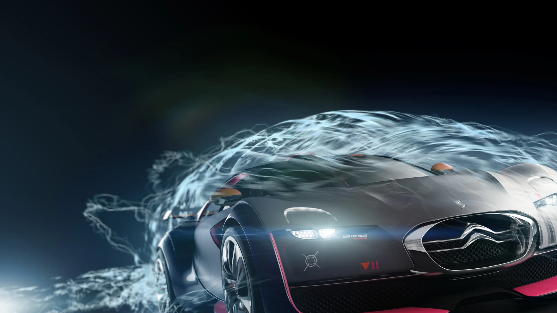 The Citroen electric small car concept - the Survolt - fits the supermini class with a look of a larger supercar