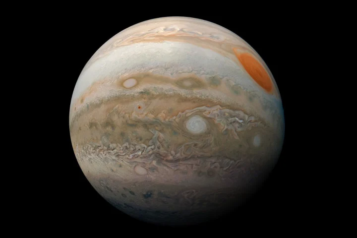 A new theory suggests that Jupiter formed five times further from the Sun than its current position, before migrating inwards