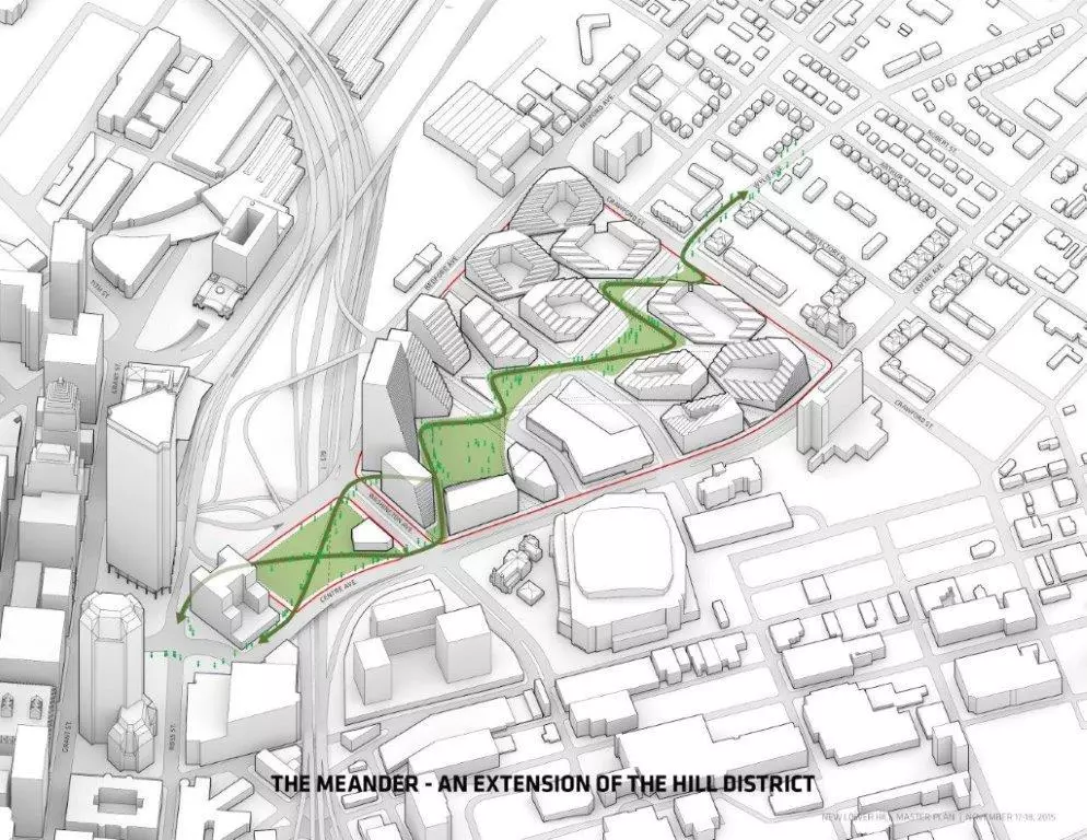 Architectural plan of the master plan