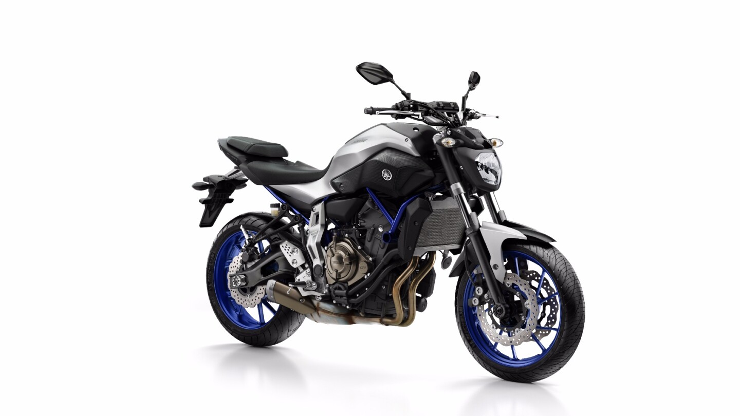 The MT-07 (FZ-07) provides the base for the XSR700