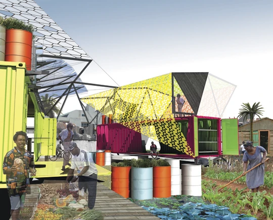 The SEED Project is developing a method to convert unused shipping containers into sustainable emergency housing for disaster affected areas