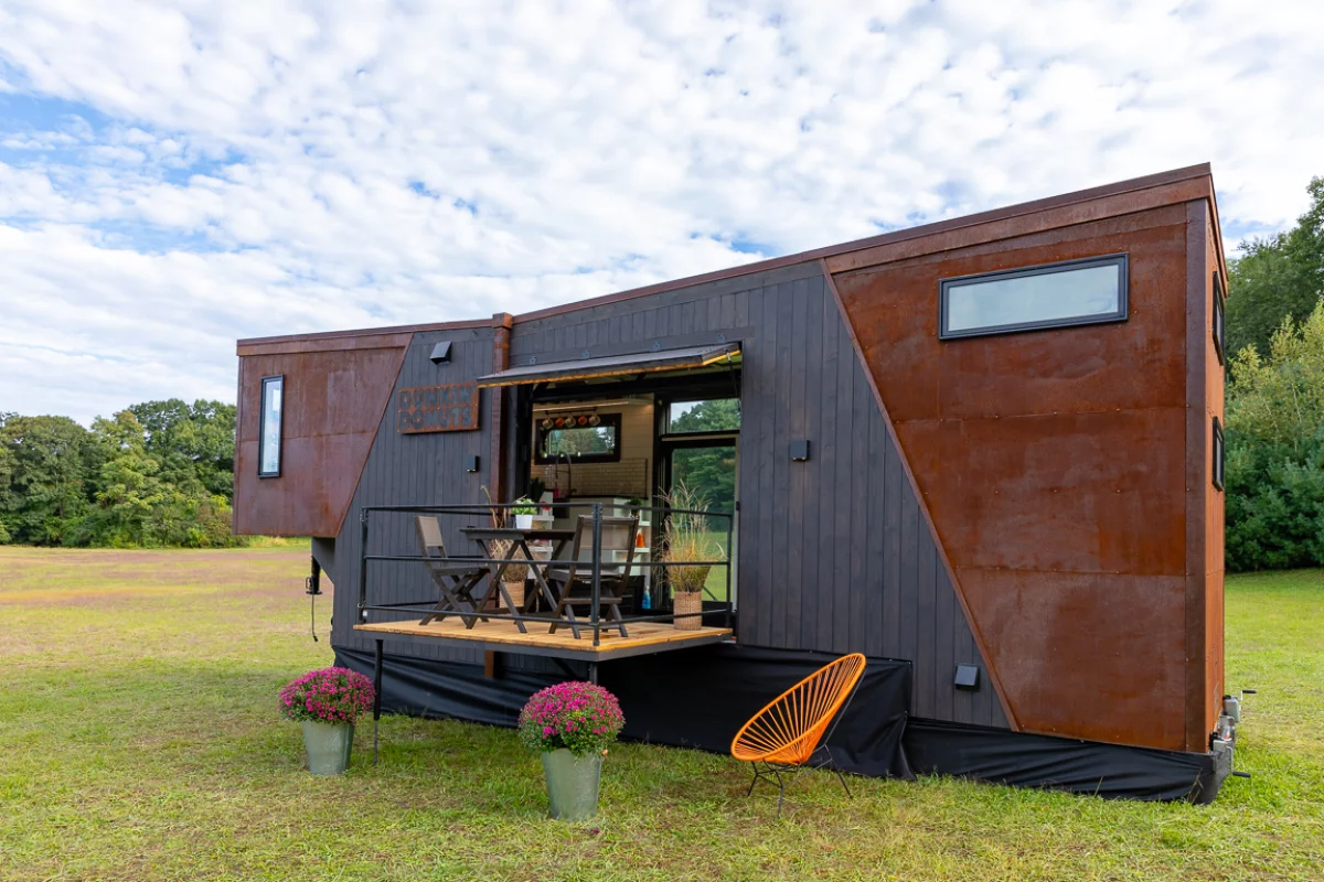 The Home That Runs on Dunkin' runs on biofuel created from coffee grounds