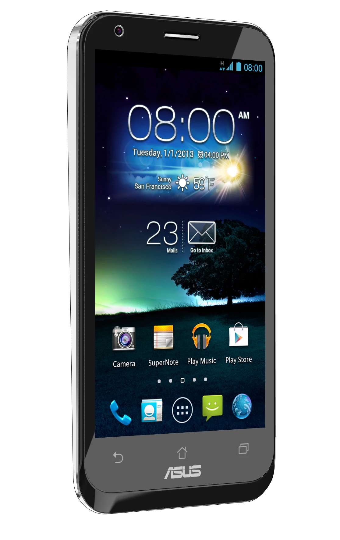 The Padfone 2 is only 9 mm at its widest