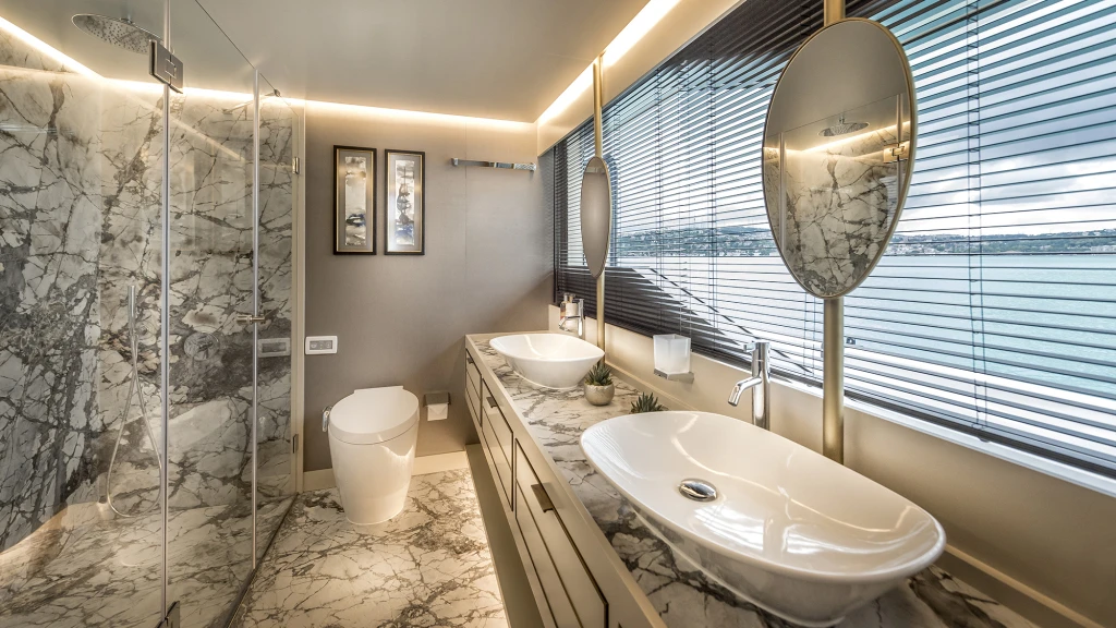 Luxury designer bathroom