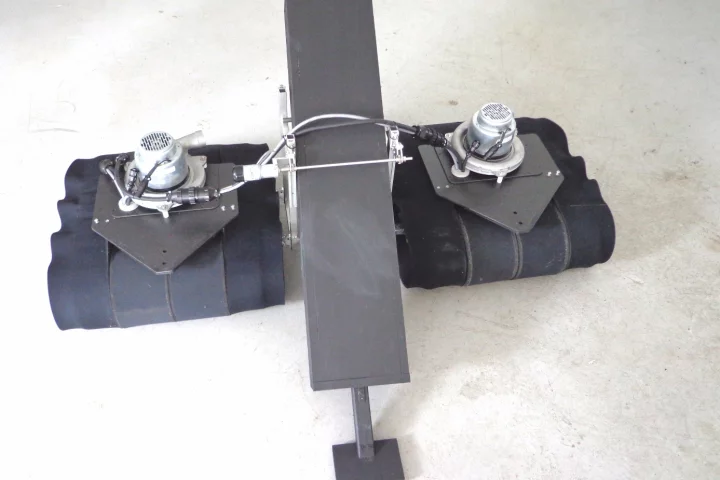 The ICM system uses two Climber robots working in concert
