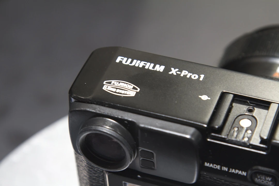 The X-Pro1 on display at CES 2012