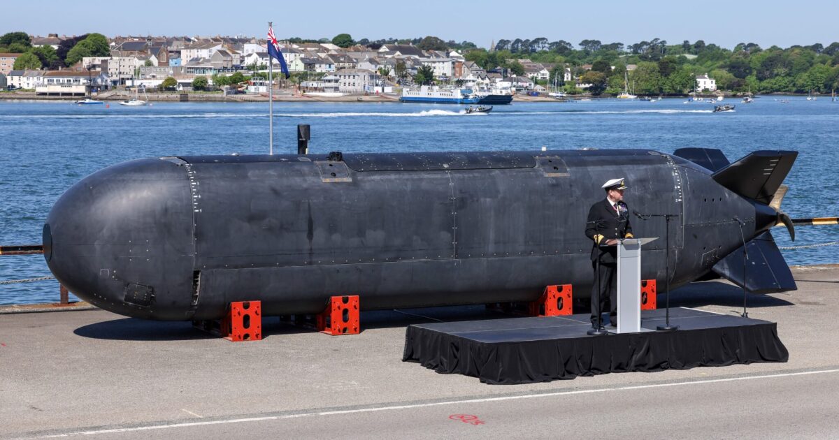 Royal Navy robotic sub controlled from 10,000 miles away