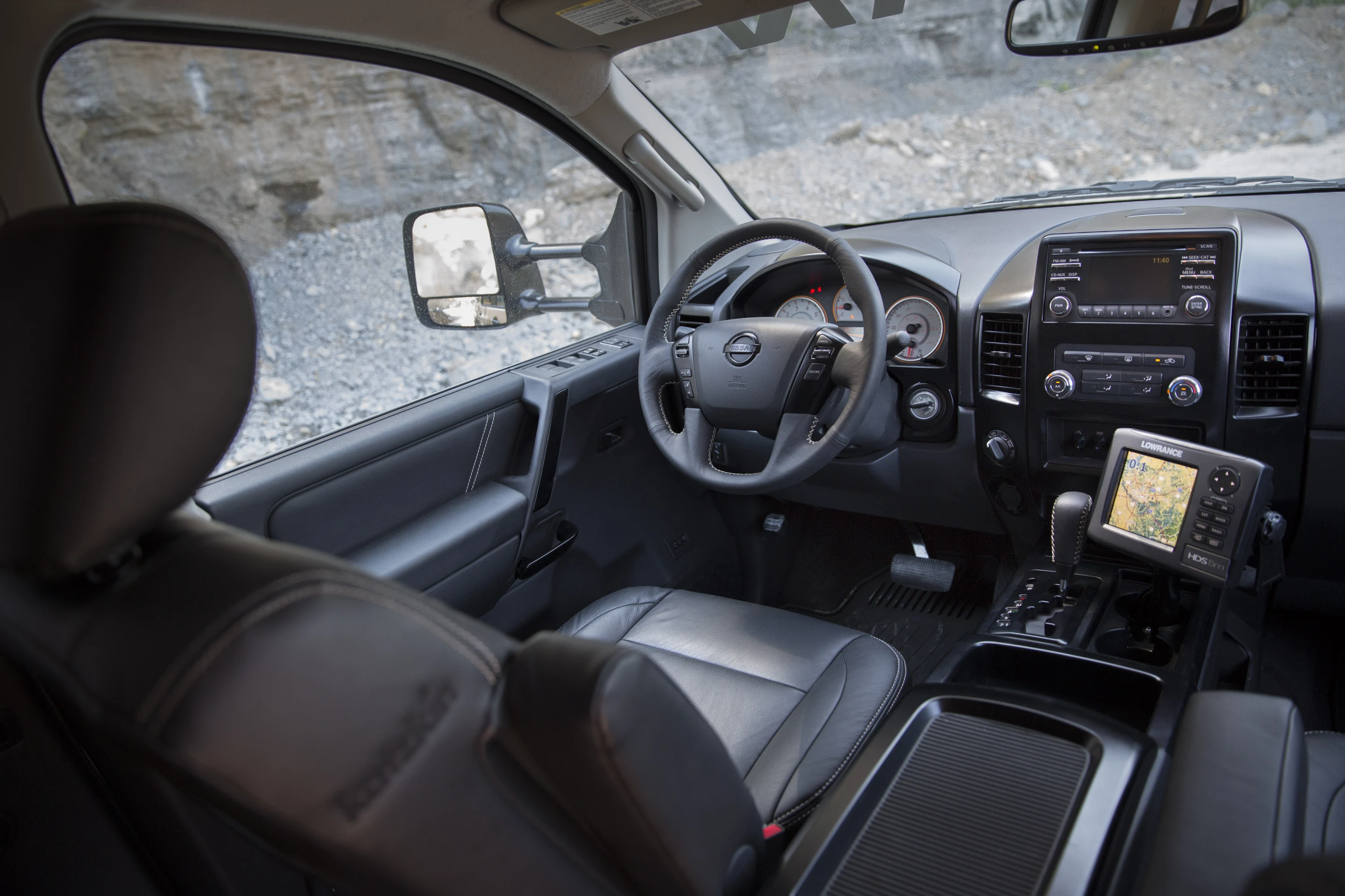 Inside the Project Titan's Crew Cab