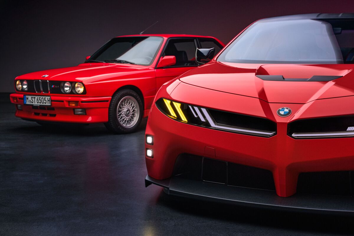 Neue Klasse concept previews wild future for BMW M sports cars