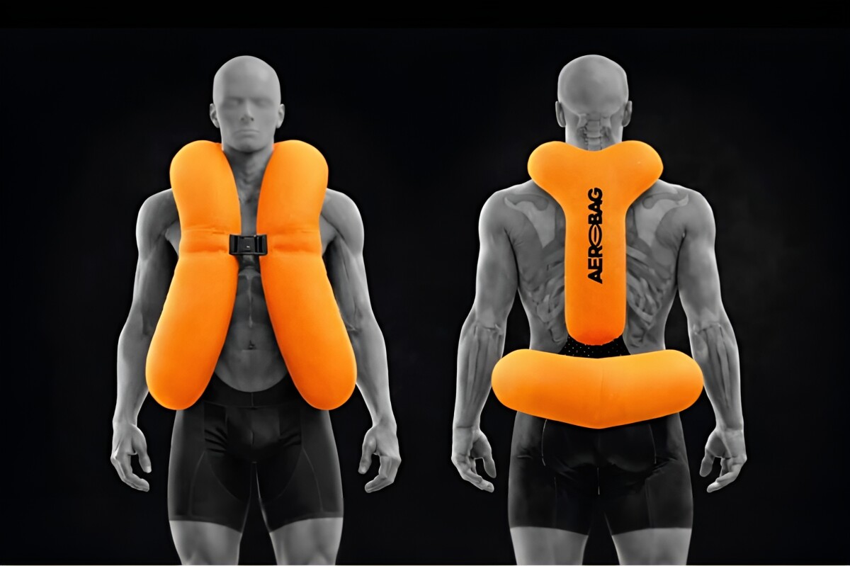 Aerobag puts an airbag system in pro cyclists' shorts