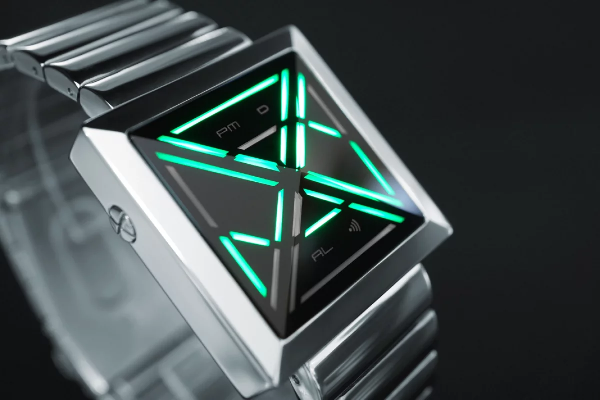 The Kisai X is a fan-submitted design which draws inspiration from cryptography